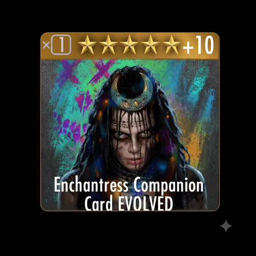 Enchantress Companion Card EVOLVED
