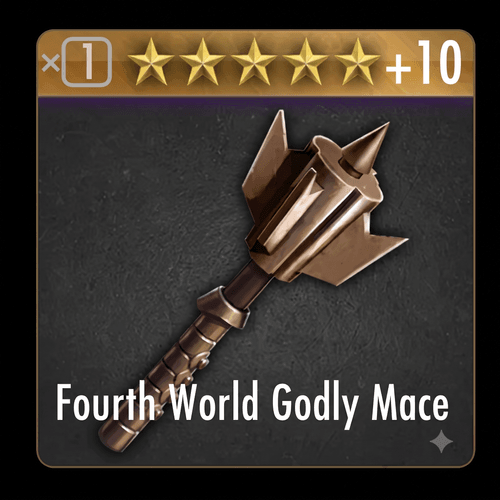 Fourth World Godly Mace